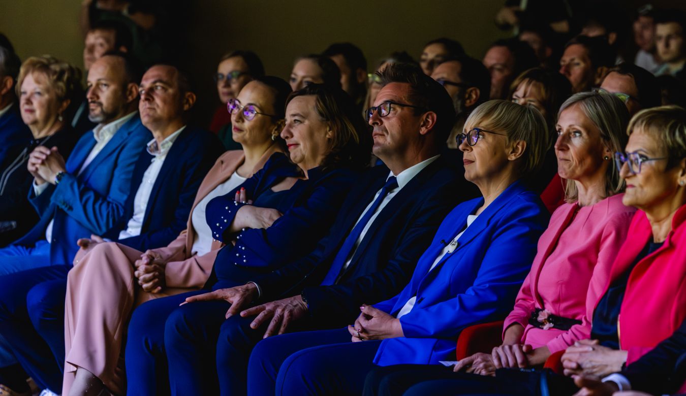 Predsednica Republike Slovenije dr. Nataša Pirc Musar in župan Mestne občine Nova Gorica Samo Turel na prireditvi POPRI 2026