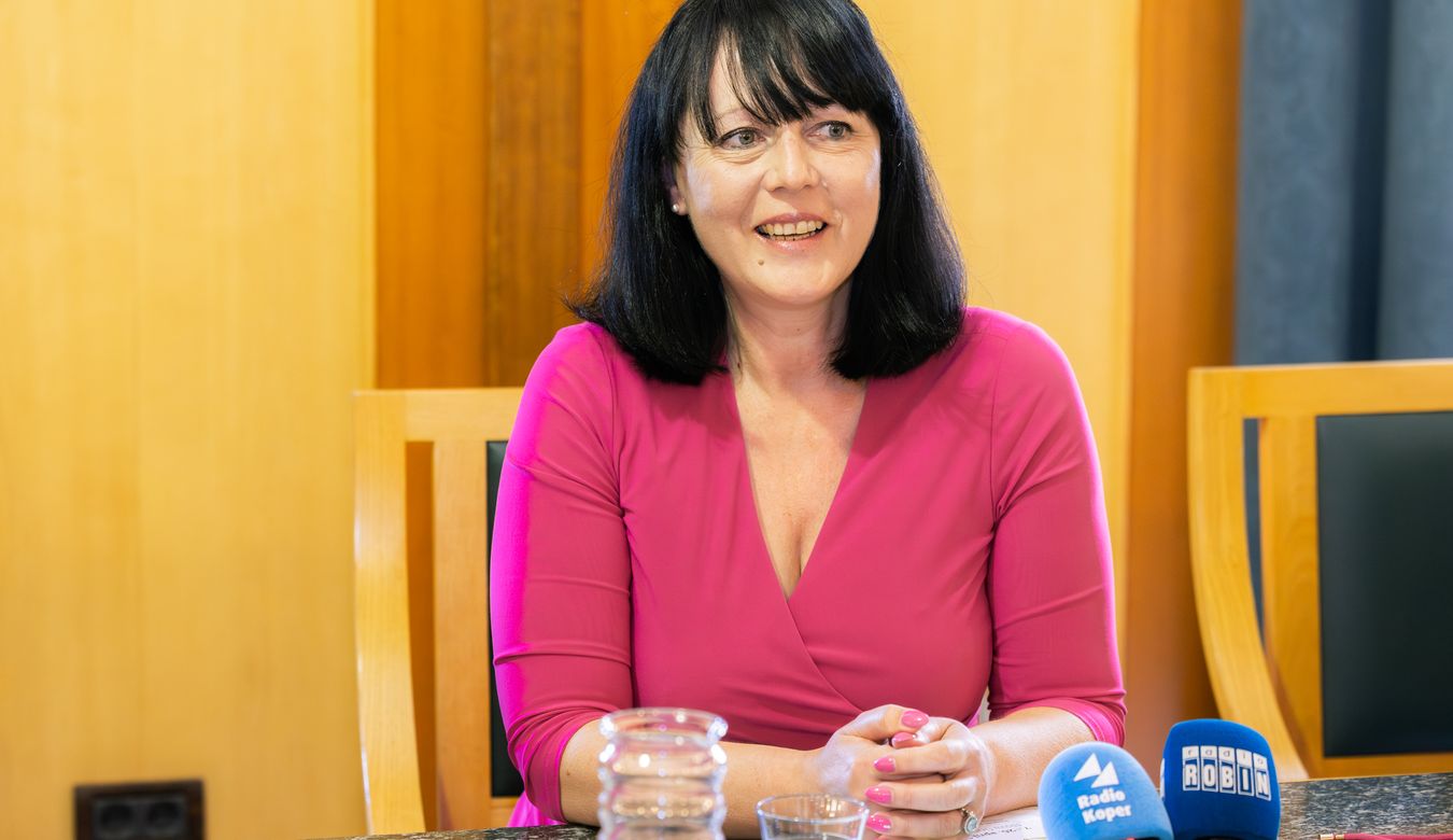 Mag. Marinka Saksida, vodja Oddelka za družbene dejavnosti mestne občine